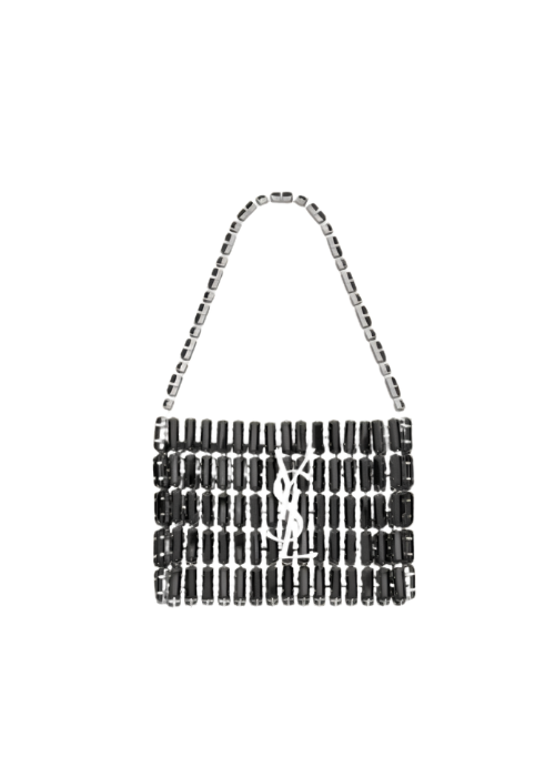  Saint Laurent (YSL) Micro Evening Bag in Crystals
