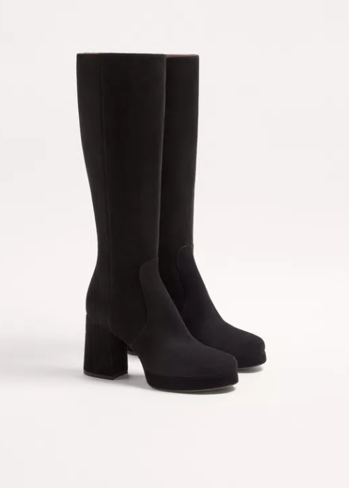 Fawcette Platform Boot In Crust Leather 90mm 