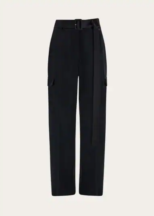 Satin cargo trouser - Women | Ferragamo