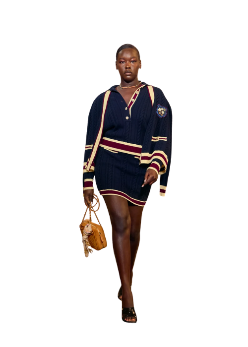 Sweater - Cashmere & cotton, navy blue