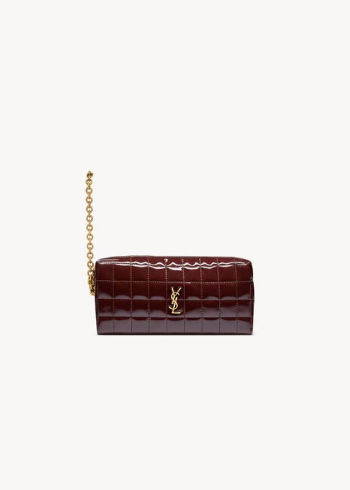 CASSANDRE MATELASSÉ CARRÉ pouch on chain