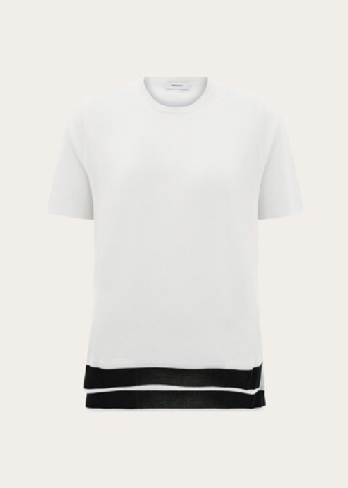 Knitted silk T-shirt - Women | Ferragamo