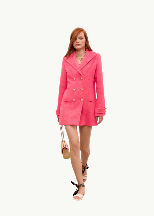 Fashion model Louise Robert and their look