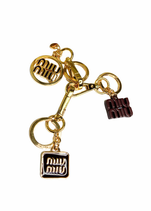 Miu Miu Set of 3 Keychains
