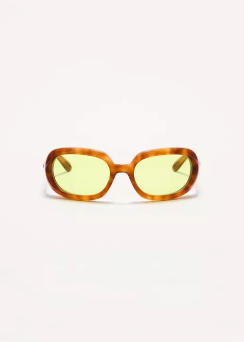 Oval Wrap-around Acetate Frames in Medium