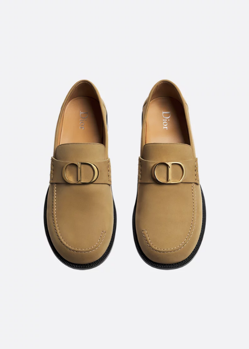 Mocasín Dior Archie Nobuk cámel | DIOR