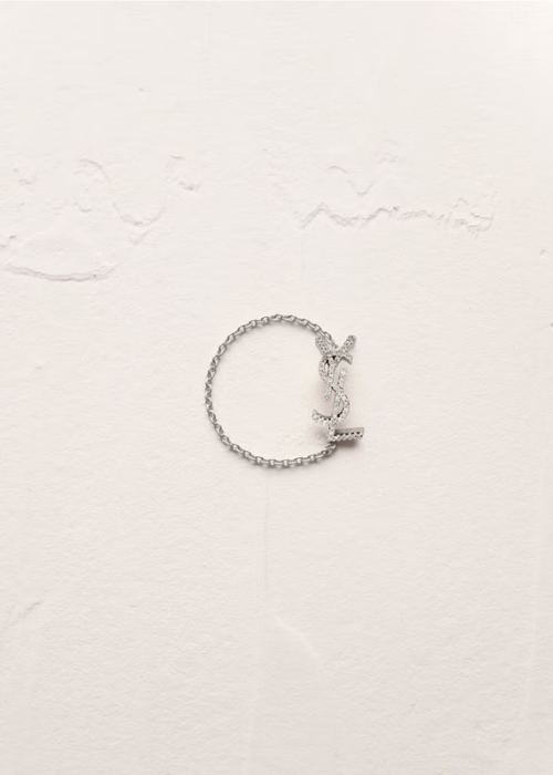 CASSANDRE ring in 18K grey gold 