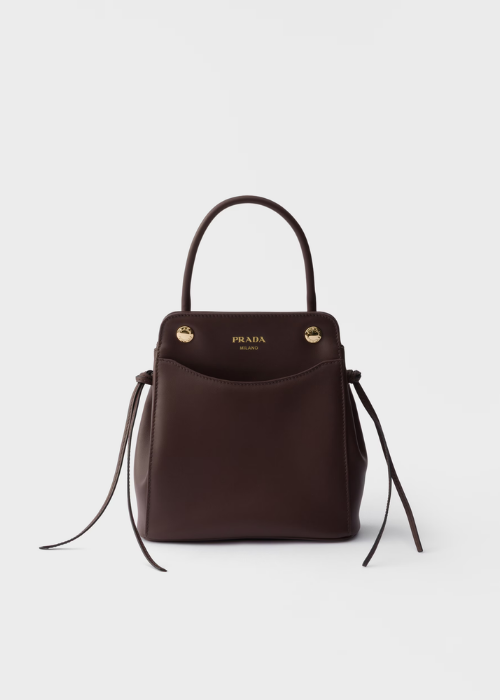 Prada Carry Mini Leather Handbag