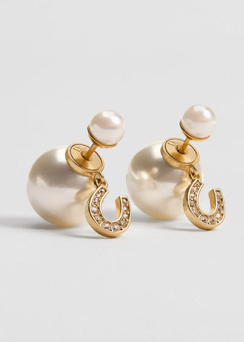 Boucles d'oreilles Dior Tribales Lucky Dior Métal