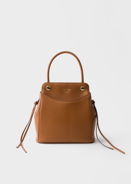 Prada Carry Mini Leather Handbag