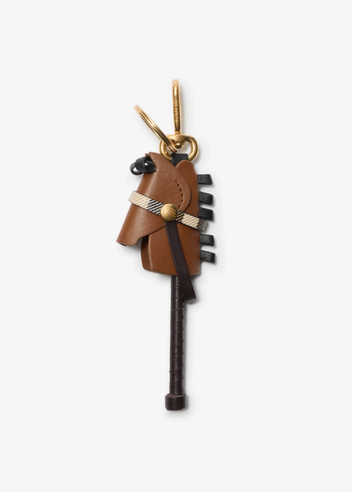  Burberry Leather Hobby Horse charm