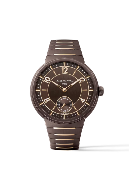 Tambour, Automatic, 40mm, Ceramic and Rose Gold