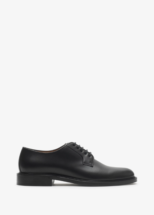 Burberry Leather Manor Derby Shoes
