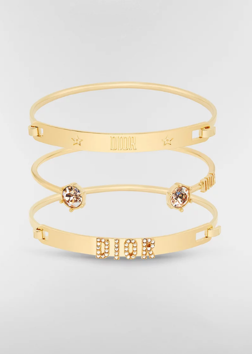 Dio(r)evolution Bracelet Set Gold-Finish Metal 