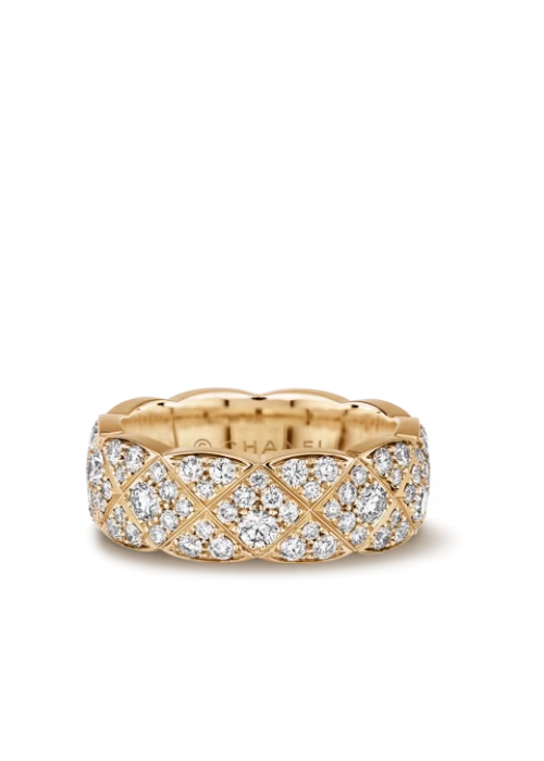 Coco Crush ring - Yellow gold & Diamond 