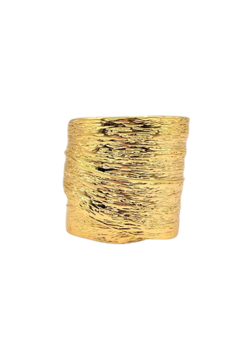 Leaf Cuff Bracelet in Metal