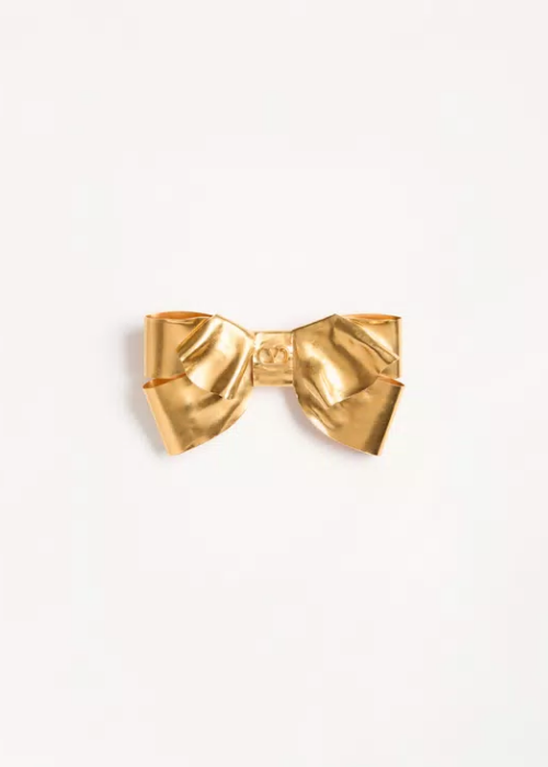 Trop Chou Metal Brooch for Woman in Antique Brass 