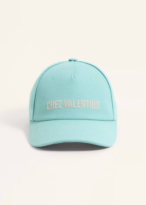 Chez Valentino Cotton Baseball Cap