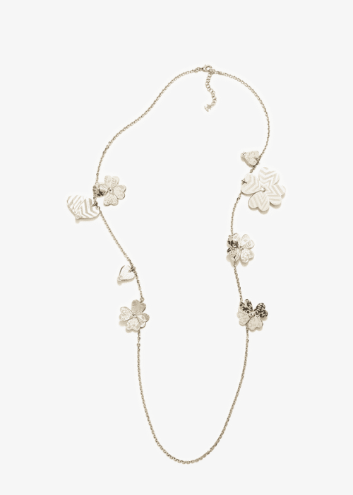 Scarf - Wool, mixed fibers & cashmere, white