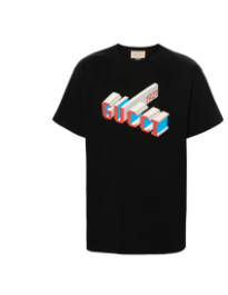 3D Gucci 1921-print T-shirt