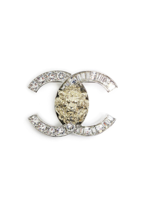 CC Lion Brooch
