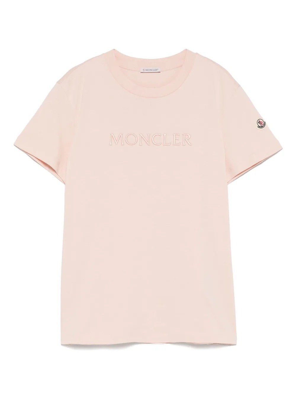 Moncler Logo-Embroidered T-Shirt – Classic Cotton Tee
